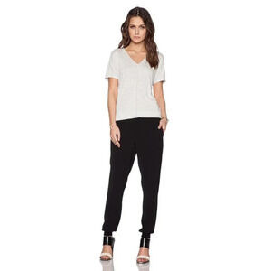 Vince Womens Size Small Essential Pin Tuck Jogger  Pant